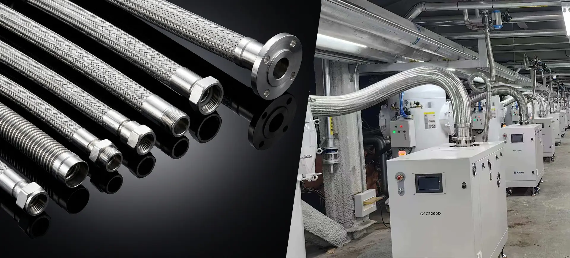 Producător din China de furtunuri metalice