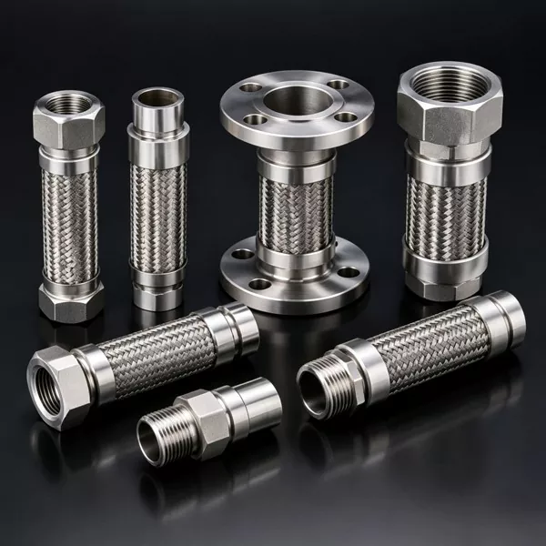 Conector metalic pentru furtun